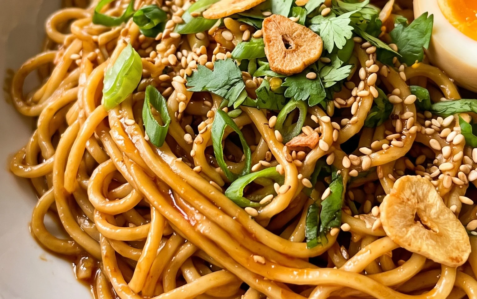Easy Saucy Ramen Noodles